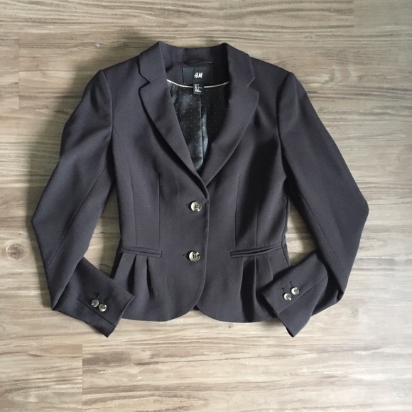 H&M Jackets & Blazers - H&M Black Blazer